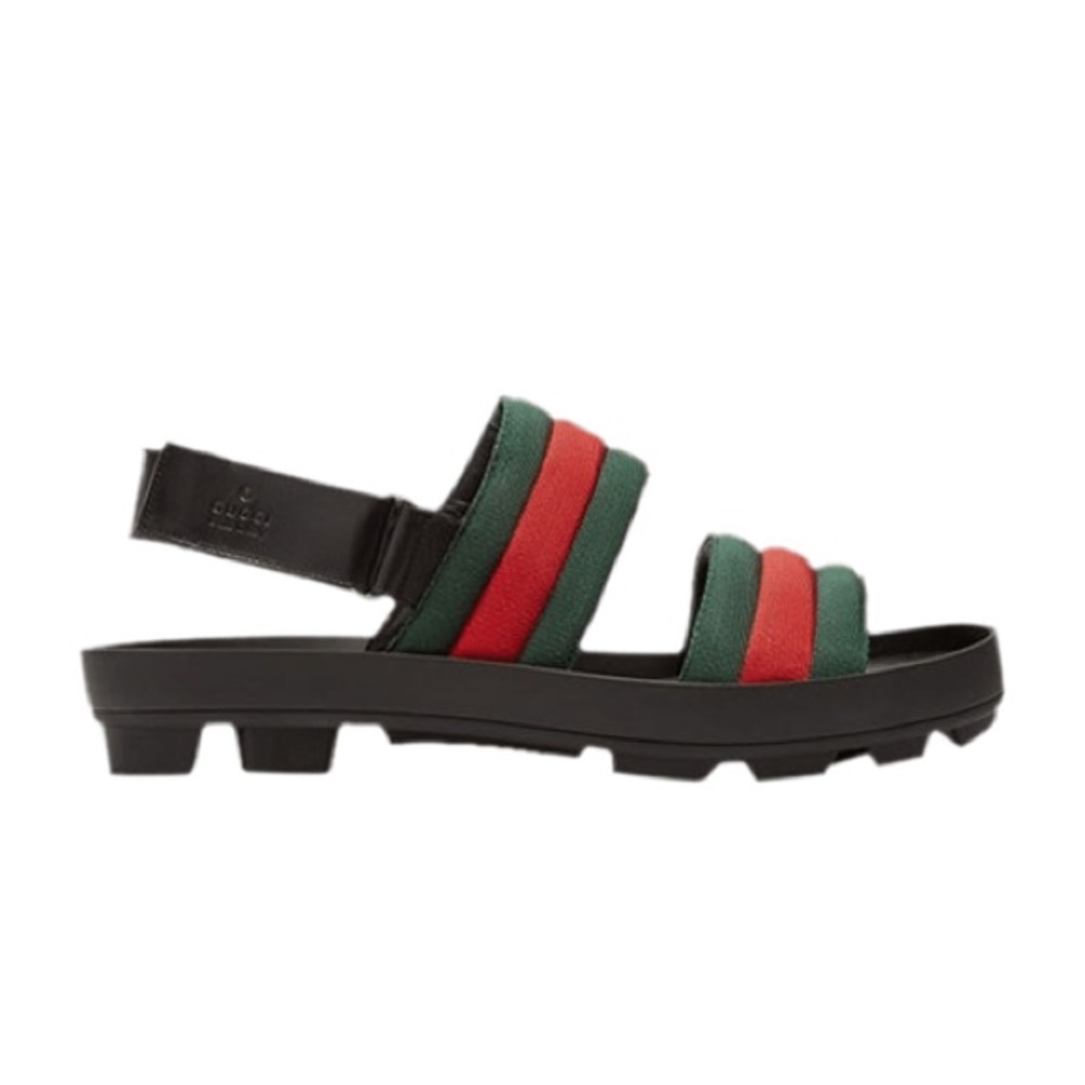 NWT Gucci Nylon Cirano Lux Sandals Size 9